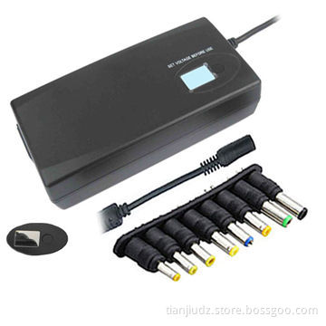 Manual 90W Universal Laptop Battery Adapter Charger With LCD Display